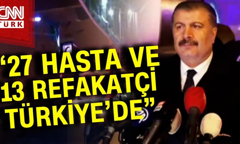 Gazzeli Kanser Hastaları Türkiye’de! Sağlık Bakanı Koca Açıklamalarda Bulundu | #Haber #Sondakika Gazzeli Kanser Hastaları Türkiye’de! Sağlık Bakanı Koca Açıklamalarda Bulundu | #Haber #Sondakika