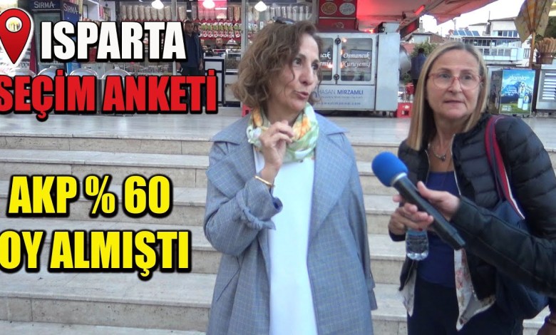 ISPARTA SEÇİM ANKETİNDE SESSİZLİK | AKP % 60 OY ALMIŞTI | 2023 ISPARTA SEÇİM ANKETİNDE SESSİZLİK | AKP % 60 OY ALMIŞTI | 2023
