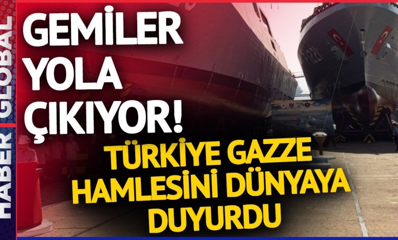 PRUVANIZ NETA OLSUN | Gemiler Yola Çıkıyor! Türkiye Gazze Hamlesini Dünyaya Duyurdu PRUVANIZ NETA OLSUN | Gemiler Yola Çıkıyor! Türkiye Gazze Hamlesini Dünyaya Duyurdu