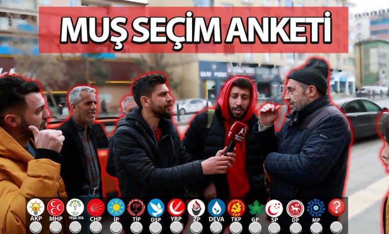 SAYAÇLI SEÇİM ANKETİ: Muş’ta kıyasıya yarış SAYAÇLI SEÇİM ANKETİ: Muş’ta kıyasıya yarış