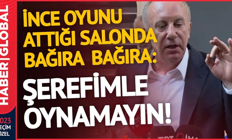 Muharrem İnce Oyunu Kullanıp Bağırdı: Şerefimle Oynamayın! Muharrem İnce Oyunu Kullanıp Bağırdı: Şerefimle Oynamayın!