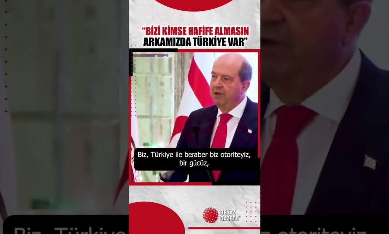 KKTC Cumhurbaşkanı Ersin Tatar:”Bizi kimse hafife almasın. KKTC Cumhurbaşkanı Ersin Tatar:”Bizi kimse hafife almasın.