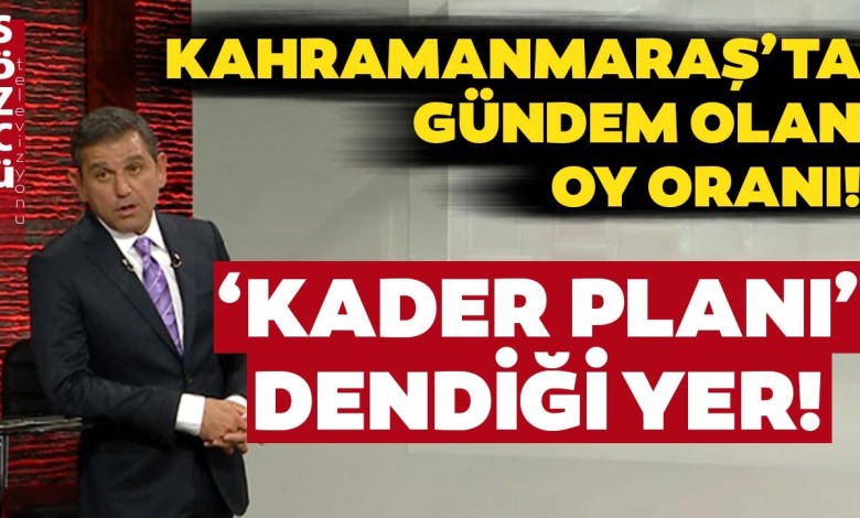 Deprem’in Vurduğu Kahramanmaraş’ta Erdoğan’ın Oy Oranı Gündem Oldu! Deprem’in Vurduğu Kahramanmaraş’ta Erdoğan’ın Oy Oranı Gündem Oldu!