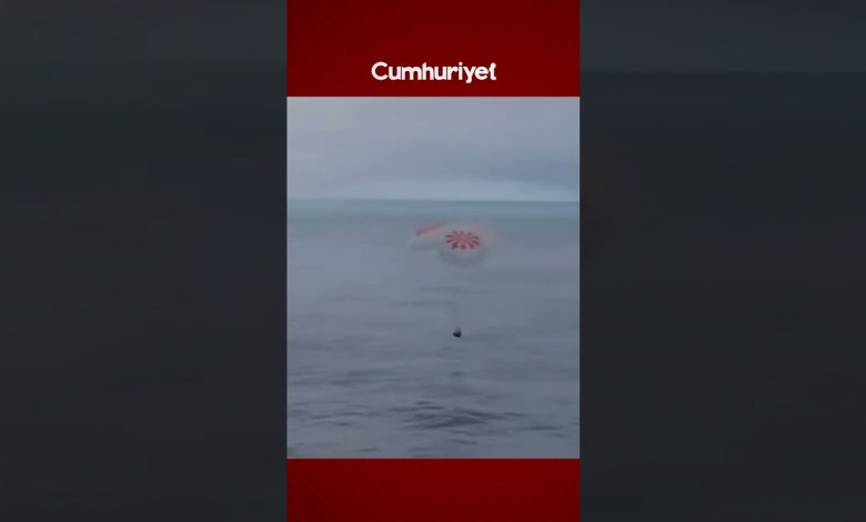 #SonDakika İlk Türk astronot Alper Gezeravcı Dünya’ya döndü #SonDakika İlk Türk astronot Alper Gezeravcı Dünya’ya döndü