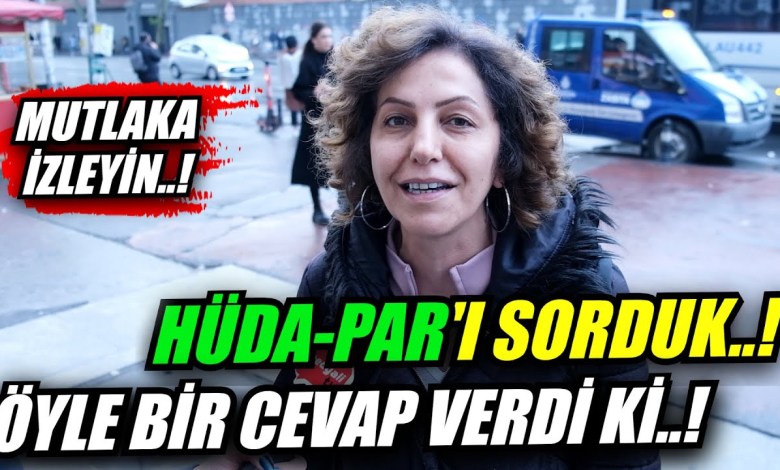 HÜDA-PAR’I SORDUK! | Sokak Röportajları | Seçim 2023 HÜDA-PAR’I SORDUK! | Sokak Röportajları | Seçim 2023