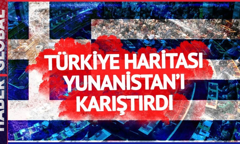 Fransa’nın Yayınladığı Türkiye Haritası Yunanistan’ı Karıştırdı! Fransa’nın Yayınladığı Türkiye Haritası Yunanistan’ı Karıştırdı!