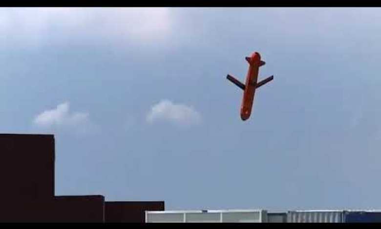 Domestic turbojet SOM-B1 missile target hit with full hit! Domestic turbojet SOM-B1 missile target hit with full hit!