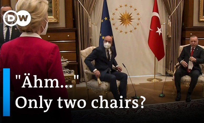 ‘Sofagate’: Brussels’ anger over von der Leyen Turkey chair snub | DW News ‘Sofagate’: Brussels’ anger over von der Leyen Turkey chair snub | DW News