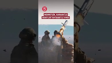 Mehmetçik hit the targets with full accuracy with KARAOK! Mehmetçik hit the targets with full accuracy with KARAOK!