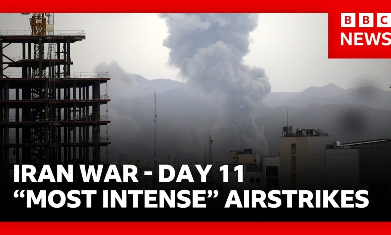 US unleashes “most intense” onslaught on Iran since start of war | BBC News US unleashes “most intense” onslaught on Iran since start of war | BBC News