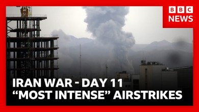 US unleashes “most intense” onslaught on Iran since start of war | BBC News US unleashes “most intense” onslaught on Iran since start of war | BBC News