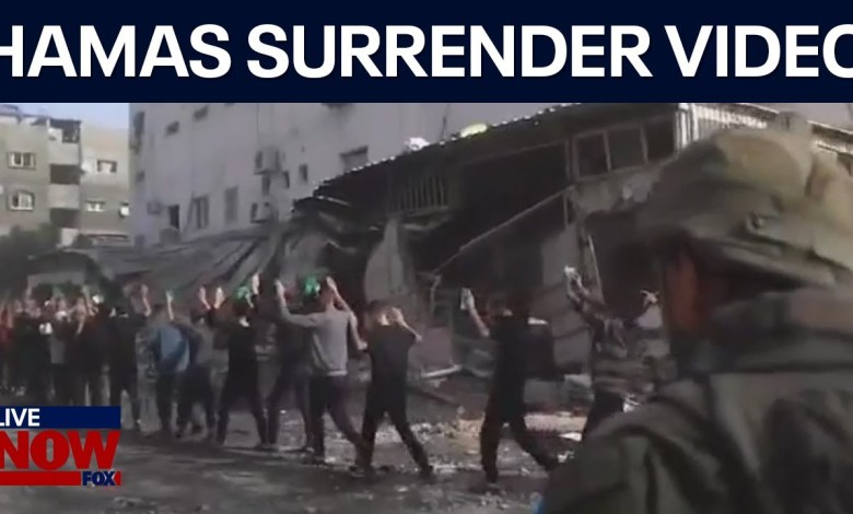 Israel-Hamas war: IDF soldiers break code, as Hamas fighters surrender | LiveNOW from FOX Israel-Hamas war: IDF soldiers break code, as Hamas fighters surrender | LiveNOW from FOX