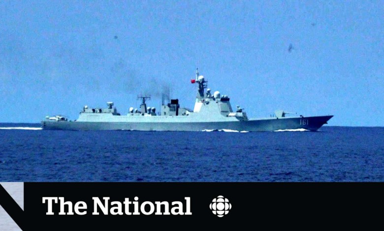 Chinese destroyers confront Canadian warship in waters off Taiwan Chinese destroyers confront Canadian warship in waters off Taiwan