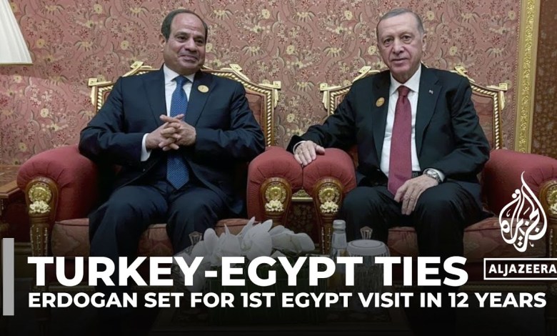 Turkey’s Erdogan set for first Egypt visit in 12 years Turkey’s Erdogan set for first Egypt visit in 12 years