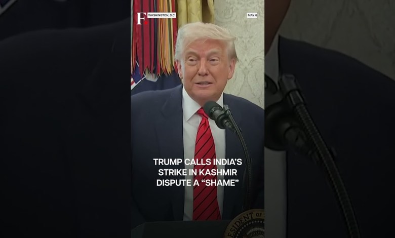 Trump Reacts to India’s Strike On Pakistan Terror Bases | N18G Trump Reacts to India’s Strike On Pakistan Terror Bases | N18G