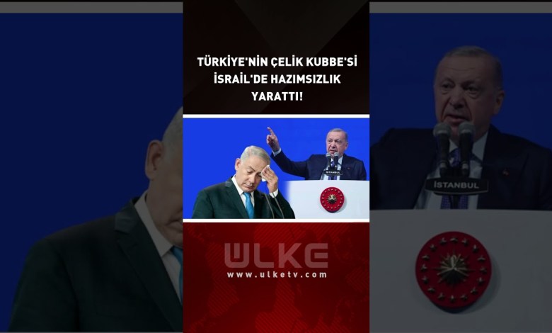 Türkiye’s ‘Steel Dome’ Caused Indigestion in Israel! #shorts Türkiye’s ‘Steel Dome’ Caused Indigestion in Israel! #shorts