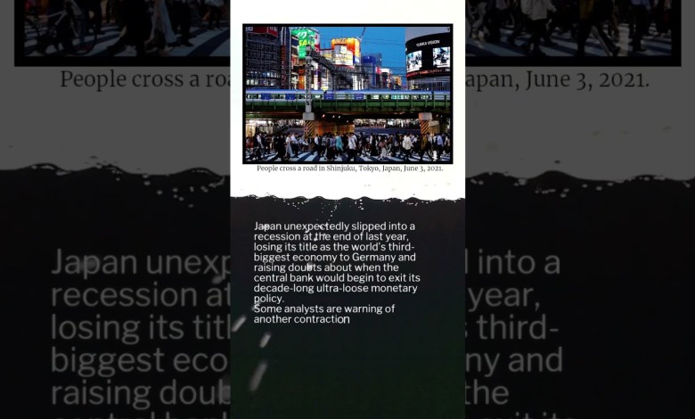 Japan unexpectedly slips into recession, Germany now world’s third-biggest economy #news Japan unexpectedly slips into recession, Germany now world’s third-biggest economy #news