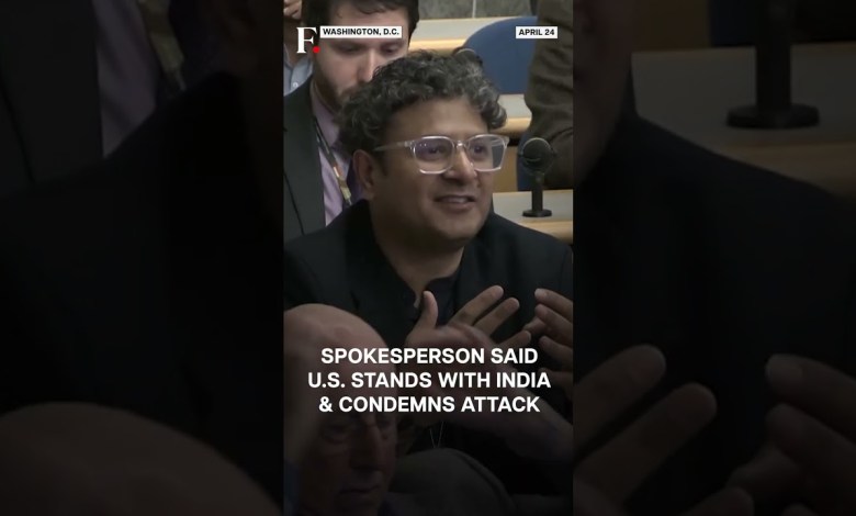 White House Shuns Pakistani Journalist Over Pahalgam Terror Attack Question | N18G White House Shuns Pakistani Journalist Over Pahalgam Terror Attack Question | N18G