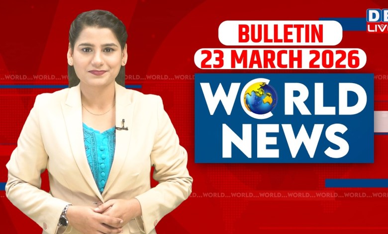 World News | News from abroad 23 March 2026 | Donald Trump venezuela news | America #dblive World News | News from abroad 23 March 2026 | Donald Trump venezuela news | America #dblive
