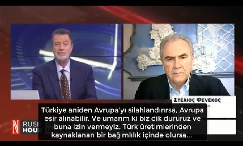 Greek retired Rear Admiral, if Türkiye suddenly armed Europe, we should not allow Europe to captive. Greek retired Rear Admiral, if Türkiye suddenly armed Europe, we should not allow Europe to captive.