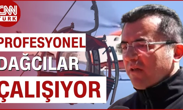 This is How Stranded People Are Rescued! Rescue Operation in Antalya Cable Car Accident | CNN TURK This is How Stranded People Are Rescued! Rescue Operation in Antalya Cable Car Accident | CNN TURK