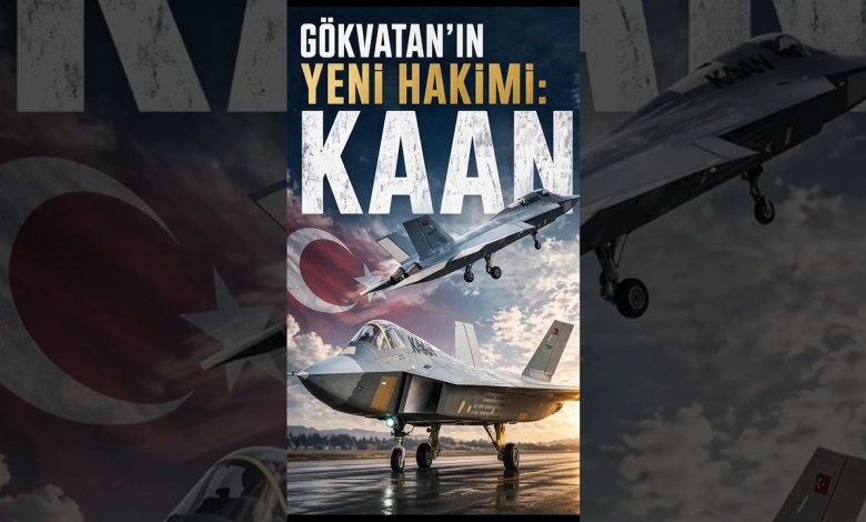 The new ruler of Gökvatan: KAAN (Türkiye’s 5th Generation National Combat Aircraft) #shorts The new ruler of Gökvatan: KAAN (Türkiye’s 5th Generation National Combat Aircraft) #shorts