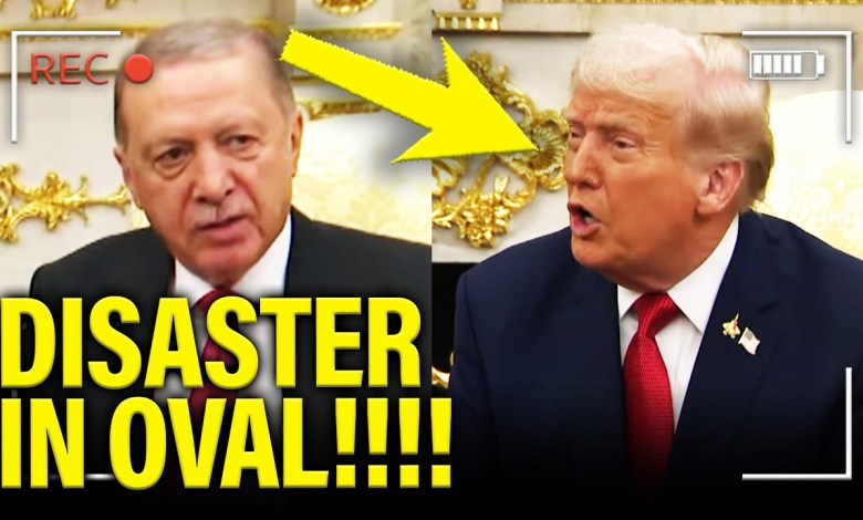 Trump LOSES IT in DISASTER MEETING with TURKEY PREZ Trump LOSES IT in DISASTER MEETING with TURKEY PREZ