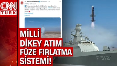 MİDLAS’s test firing was successful, Ministry of Defense shared the images MİDLAS’s test firing was successful, Ministry of Defense shared the images