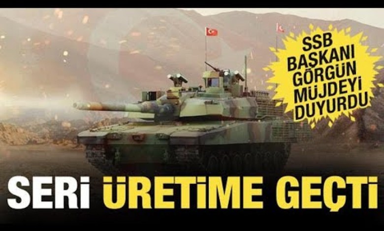 Altay tank good news! Defense Industry President Görgün announced Altay tank good news! Defense Industry President Görgün announced