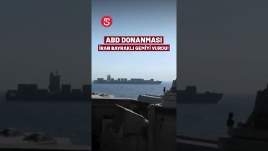 USA hit an Iranian flagged ship in the Strait of Hormuz! USA hit an Iranian flagged ship in the Strait of Hormuz!