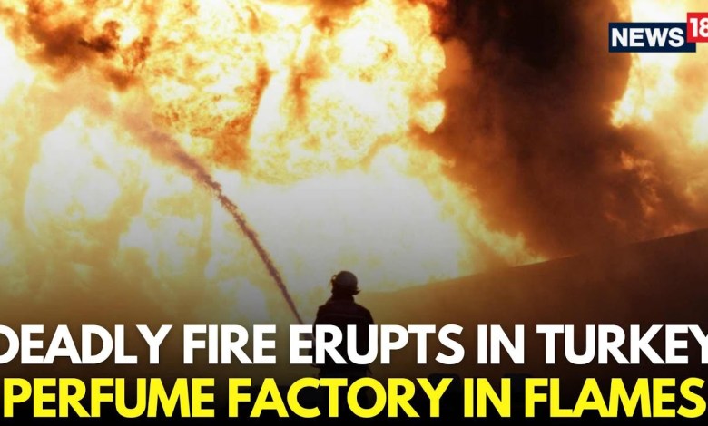 Turkey News LIVE | 6 People Dead In Deadly Fire At Perfume Depot in Northwestern Turkey | N18G Turkey News LIVE | 6 People Dead In Deadly Fire At Perfume Depot in Northwestern Turkey | N18G