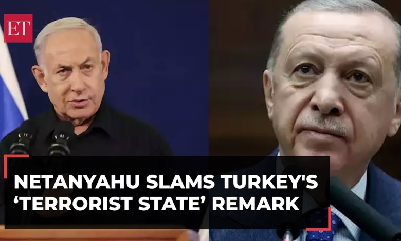 Israel slams Turkey’s ‘terrorist state’ remark, ‘Won’t accept moral preaching from Erdogan’ Israel slams Turkey’s ‘terrorist state’ remark, ‘Won’t accept moral preaching from Erdogan’