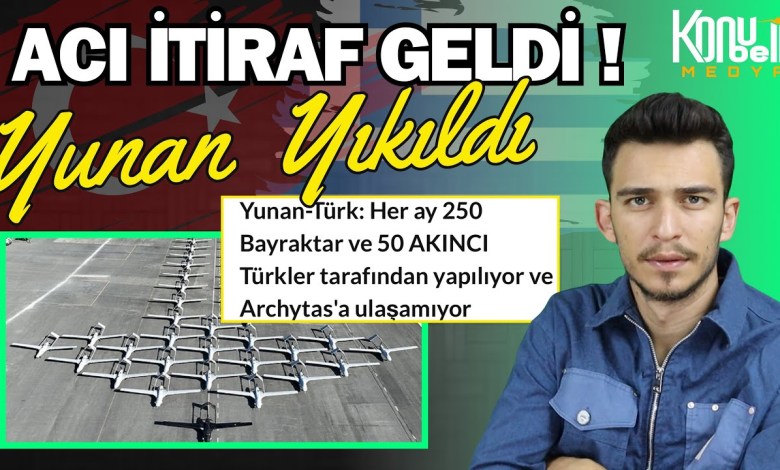 GREEK CONFESSED! TURKS ARE MAKING HUNDREDS OF UAVS PER MONTH, ARCHYTAS CANNOT BE REACHED :D DEFENSE INDUSTRY GREEK CONFESSED! TURKS ARE MAKING HUNDREDS OF UAVS PER MONTH, ARCHYTAS CANNOT BE REACHED :D DEFENSE INDUSTRY