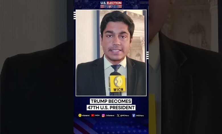 US Elections 2024: Donald Trump Wins US Presidency, Makes History | World News | WION Shorts US Elections 2024: Donald Trump Wins US Presidency, Makes History | World News | WION Shorts