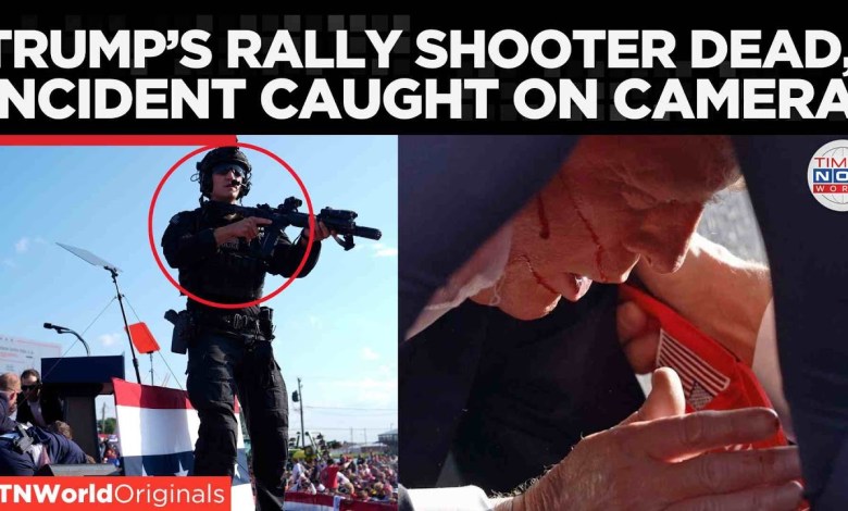 Trump Safe After Shooting Leaves Gunman and Attendee Dead – Caught on Camera | Times Now World Trump Safe After Shooting Leaves Gunman and Attendee Dead – Caught on Camera | Times Now World