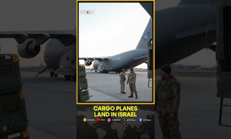 Israel-Iran War: 14 Cargo Planes With Equipment For IDF Land Israel | WION Shorts Israel-Iran War: 14 Cargo Planes With Equipment For IDF Land Israel | WION Shorts