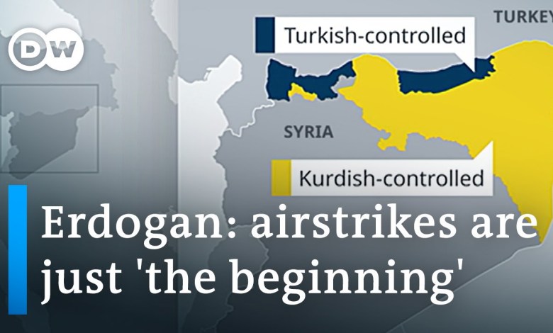 Turkey threatens to launch ground offensive into Kurdish-controlled Syria | DW News Turkey threatens to launch ground offensive into Kurdish-controlled Syria | DW News
