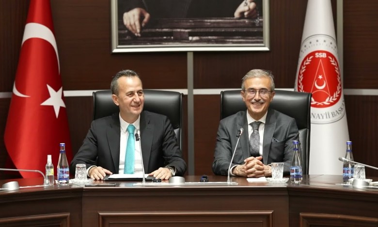 Handover ceremony at the Presidency of Defense Industries Handover ceremony at the Presidency of Defense Industries