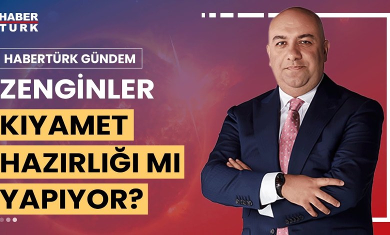 What does it mean that rich people move to underground shelters? | Habertürk Agenda – 21 December 2023 What does it mean that rich people move to underground shelters? | Habertürk Agenda – 21 December 2023