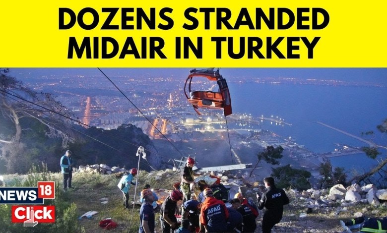Turkey News | One Killed, 10 Injured In Cable Car Accident In Southern Turkey | News18 | N18V Turkey News | One Killed, 10 Injured In Cable Car Accident In Southern Turkey | News18 | N18V