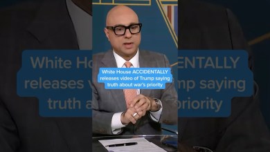 White House ACCIDENTALLY releases video of Trump saying truth about war’s priority White House ACCIDENTALLY releases video of Trump saying truth about war’s priority