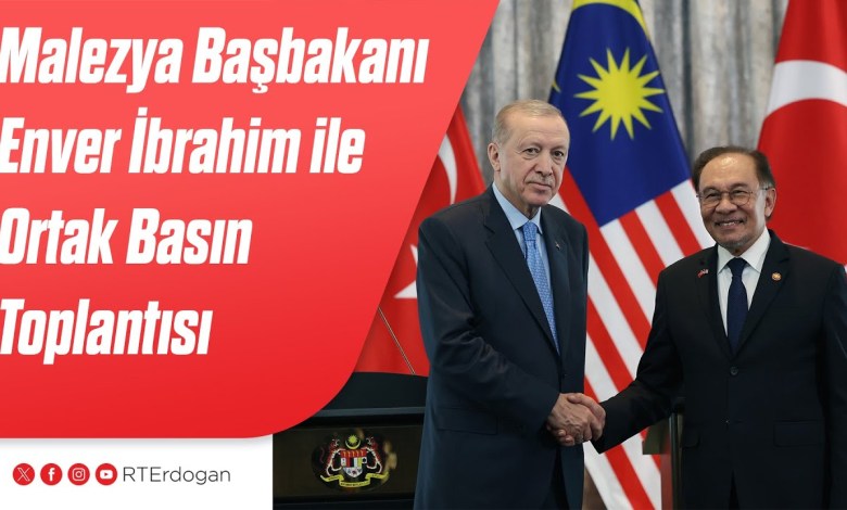 Malaysian Prime Minister Enver İbrahim’s signing ceremony and joint press conference Malaysian Prime Minister Enver İbrahim’s signing ceremony and joint press conference