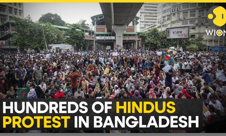 Bangladesh: Hundreds of Hindus protest against violence | World News | WION Bangladesh: Hundreds of Hindus protest against violence | World News | WION