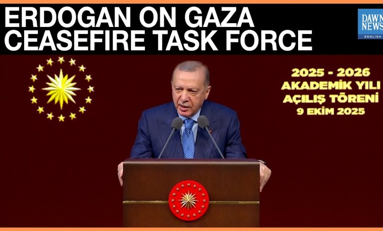 Erdogan Says Turkey Will Take Part in Gaza Ceasefire Task Force | Dawn News English Erdogan Says Turkey Will Take Part in Gaza Ceasefire Task Force | Dawn News English
