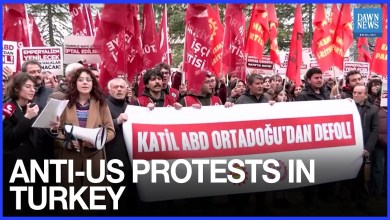 Protests Across Turkey Over US-Israel Attack On Iran | Middle East Protests Across Turkey Over US-Israel Attack On Iran | Middle East