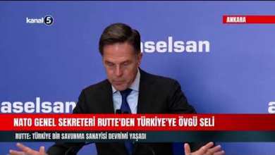 Flood of Praise for Türkiye from NATO Secretary General Rutte Flood of Praise for Türkiye from NATO Secretary General Rutte