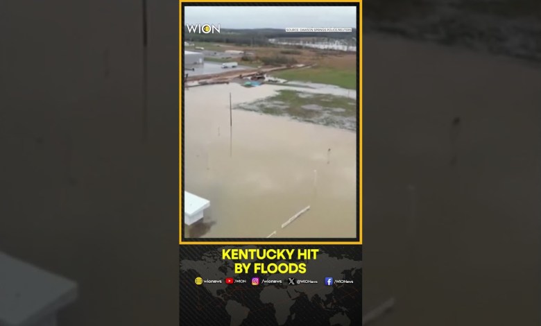 US Floods: Drone Video Shows Extensive Flooding In Kentucky | World News | WION US Floods: Drone Video Shows Extensive Flooding In Kentucky | World News | WION