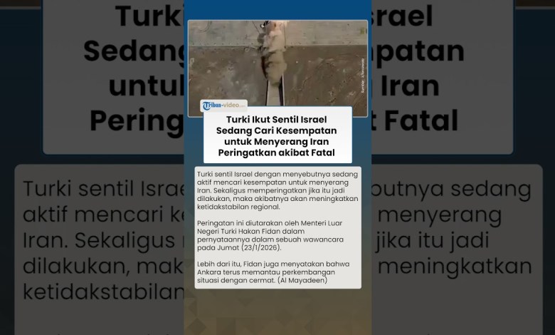 Türkiye ‘Flicks’ Israel Is Looking for Opportunities to Attack Iran, Warns of Fatal Consequences Türkiye ‘Flicks’ Israel Is Looking for Opportunities to Attack Iran, Warns of Fatal Consequences
