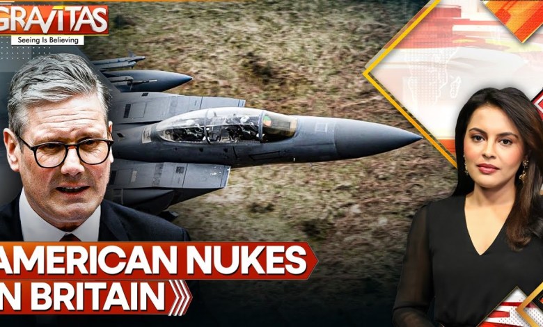 Nuclear Bombs Just Landed in the UK | Gravitas | WION Nuclear Bombs Just Landed in the UK | Gravitas | WION