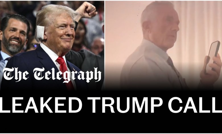 Trump says bullet was like ‘world’s largest mosquito’ in leaked call to Robert F Kennedy Trump says bullet was like ‘world’s largest mosquito’ in leaked call to Robert F Kennedy